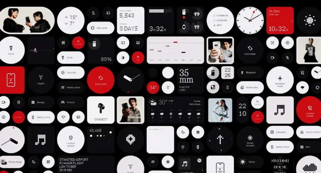 Nothing Phone 2a Widgets
