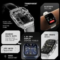 Fire-Boltt Rise Phantom Transparent Smartwatch
